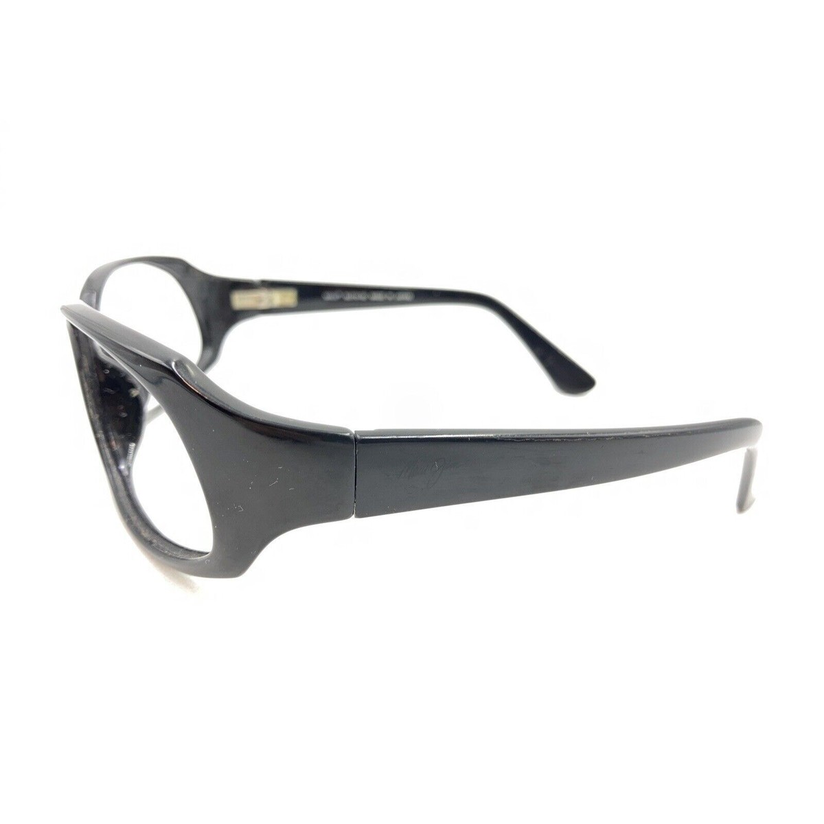 Maui Jim MJ 110-02 Black Wrap Sunglasses Frames 61-18 127