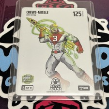 Bo Jackson Battle Arena 2025 Blizzard Foil Crews-Missle Dylan Crews BLBF-83 GLOW