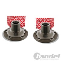 2X febi bilstein Radnabe Hinten Beidseitig Passend FÜR BMW X5 X6