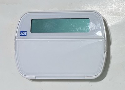 DSC POWER SERIES RFK5564ENG ADT RES FIRE AND BURG KEYPAD WITH RF RECEIVER - USED