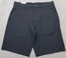 Hurley Trek Hybrid Golf Shorts Mens 30 Black 4-Way Stretch Water Repellent