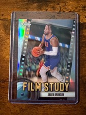2024-25 Topps Chrome - Jalen Brunson #FS-14 - Film Study  Refractor