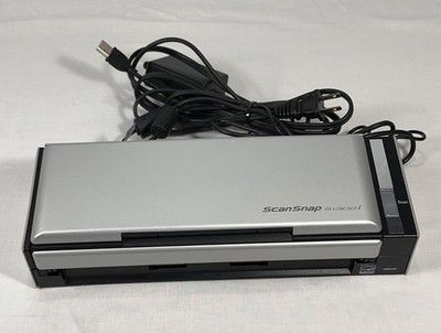 Fujitsu ScanSnap S1300i Document Scanner Tested & Working Clean!