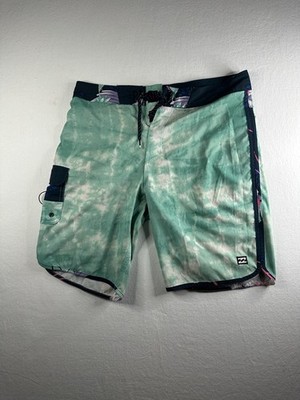 Billabong All Day Pro Blue Board Shorts Lightweight Surfing Boardies Men's W32