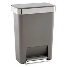 12 gal./45 ltr. Rectangular Step Trash Can - New Freeship