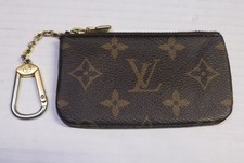 Louis Vuitton Brown Monogram Canvas LV Key Pouch