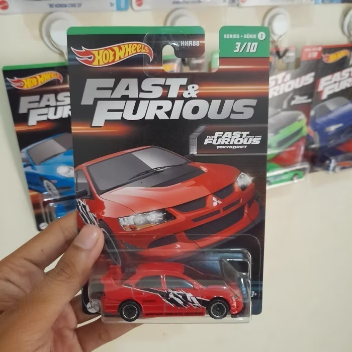 HOT WHEELS 2023 FAST & FURIOUS TOKYO DRIFT 2006 MITSUBISHI LANCER