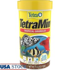 Tropical Granules Fish Food 3.52oz Nutritious Slow Sinking Clear Water New
