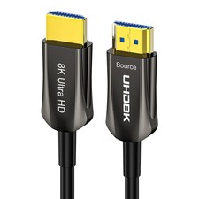 8K HDMI Cable 30FT Fiber Optic 2.1 48Gbps 8K 60Hz 4K 120Hz Ultra High Speed