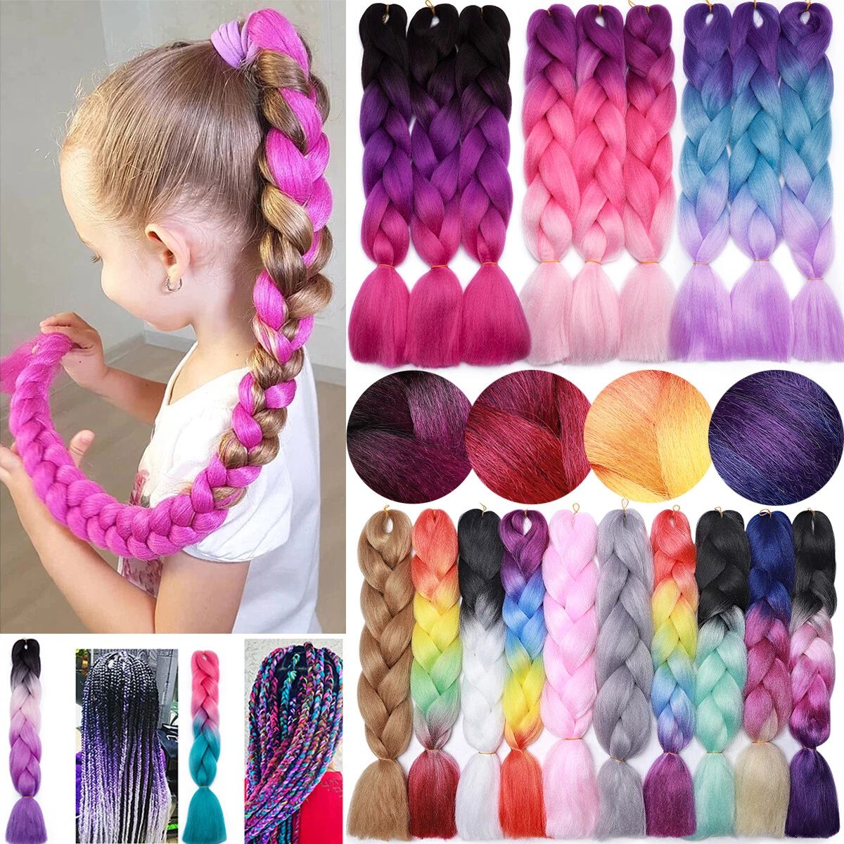 Ombre braids deals