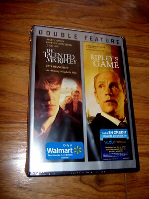 THE TALENTED MR RIPLEY & RIPLEY'S GAME DVD MOVIE DOUBLE FEATURE Sealed New 