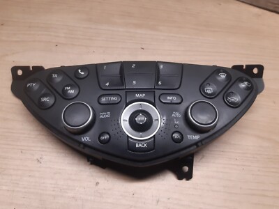 2004 NISSAN PRIMERA P12 STEREO HEATER CONTROL SWITCH 28395AV611