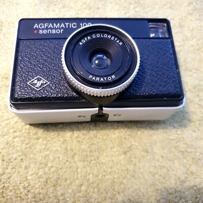 Agfa Agfamatic 100 Sensor mit Agfa Colorstar Parator Optik - Silver / Silber