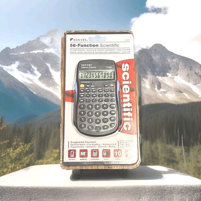 Sentry CA656 Scientific Calculator 10 Digit Decimal & Hexadecimal Octal New