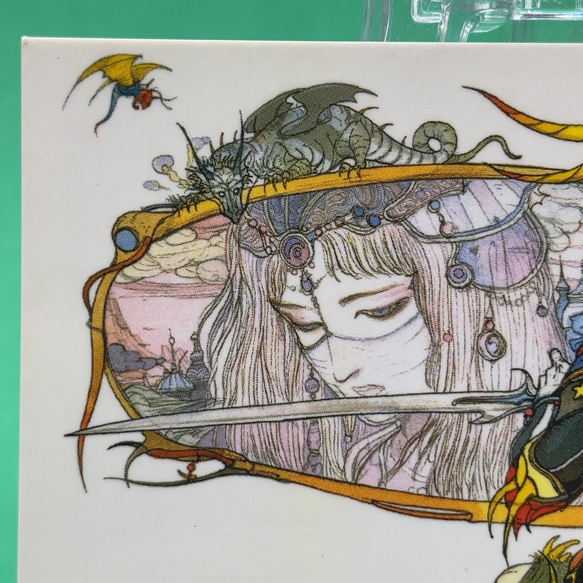 PRICESS & SOLDIER OF LIGHT 9 FINAL FANTASY Art Museum Card