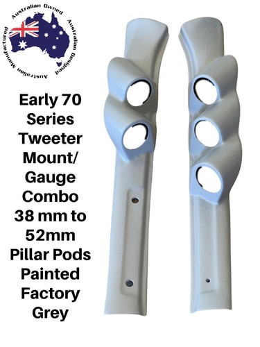 to suit Toyota Landcruiser Early 79 Series DOUBLE PILLAR POD "NEW" PAINTED GREY - Picture 8 of 14