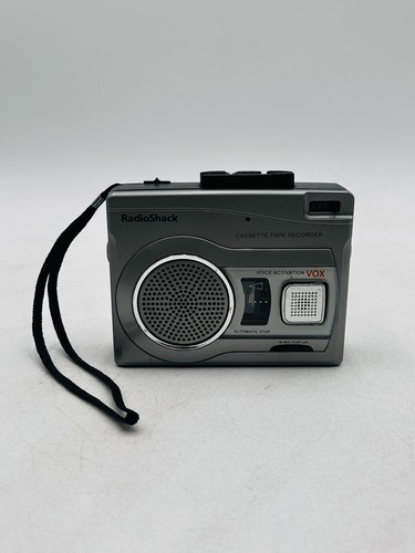 Radio Shack CTR-122 Voice Activated Cassette Player Recorder For Parts or Repair