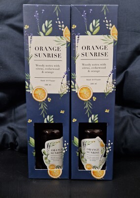 Lidl Orange Sunrise Reed Diffuser 100ml x 2 [DOPPELPACK]