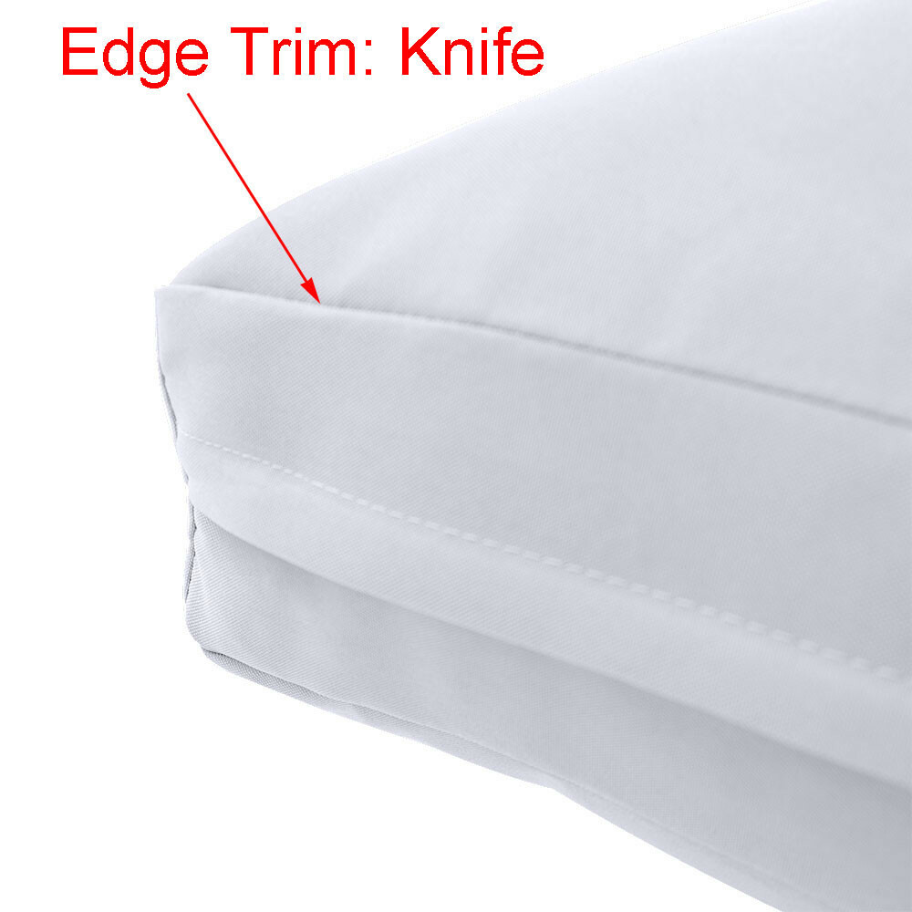 *COVER ONLY*-Outdoor Daybed Fitted Sheet Slipcover 6" Knife Edge Full Size AD108