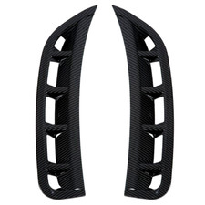 Carbon Fiber Print Front Bumper Side Air Vent Blade Cover Fits 20-25 W167 GLE53