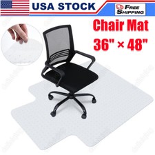 Office Chair Mat Computer Desk Chair Mat for Carpet Floor Extended Lip 48" x 36"