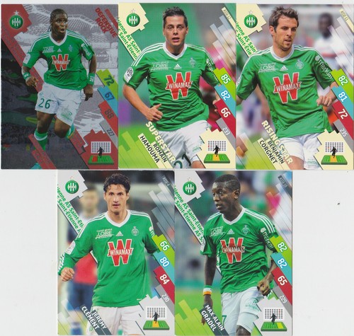Carte De Foot Rare Jean Castaneda 1982 - ASSE Saint-Etienne & Equipe France