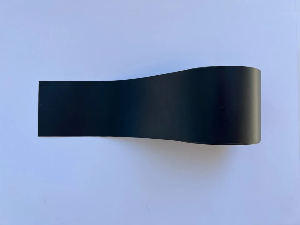 3M Chrome Delete Vinyl Wrap 2080 Series Film Matte Black Air Release 4" x 84" - Image 2 of 2