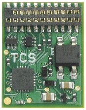 Train Control Systems TCS 1674 EU821 Decoder CC 8 funzioni 21 pin MTC $5 offerta