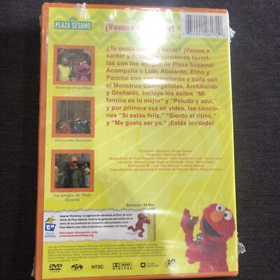 Plaza Sesamo - Vamos A Cantar (DVD, 2005) 634991281720| eBay