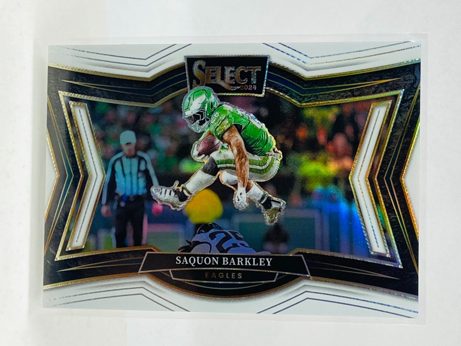 2024 Panini Select Saquon Barkley Field Level White #03/35