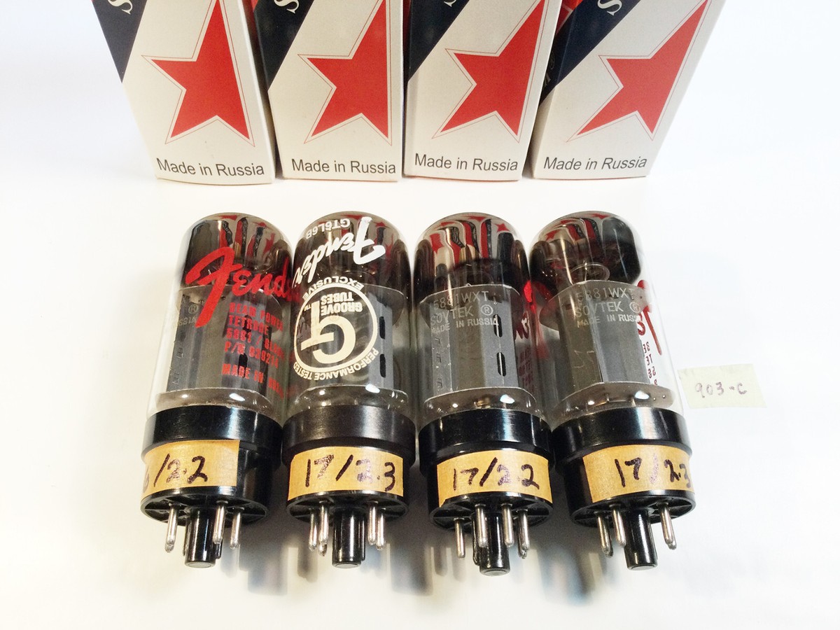 SOVTEK FENDER 5881 6L6