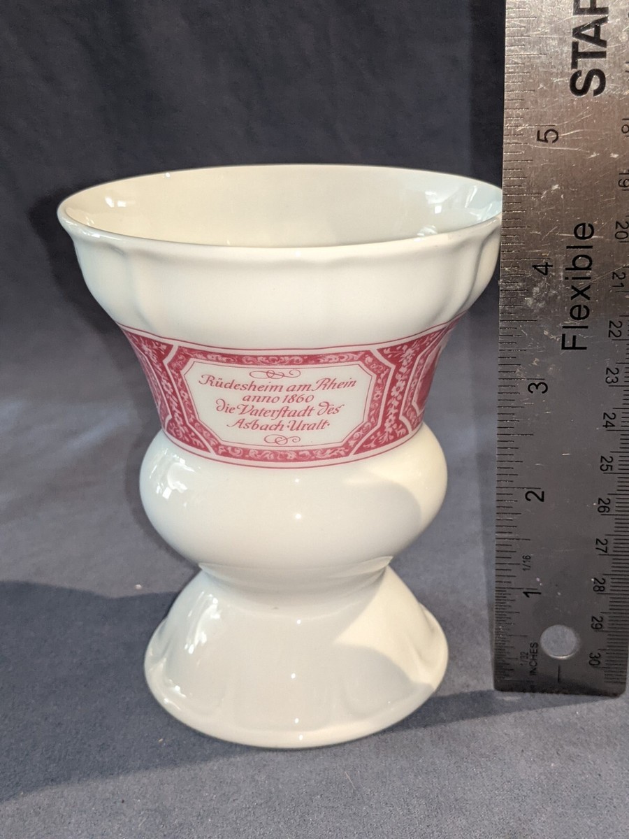 Vintage Heinrich W. Germany Porcelain Goblet 4.5