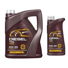 6 Liter MANNOL Diesel TDI 5W-30 Motoröl API SN/CH-4 ACEA C2 C3 GM dexos2