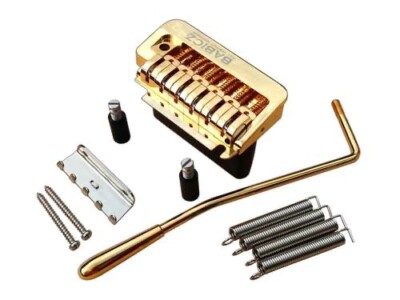 Babicz FCH 2 Point Tremolo Bridge  GOLD PLATE - ORIGINAL SERIES  FCH2PTGD
