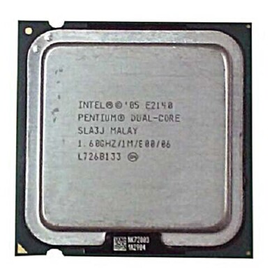 CPU Prozessor Intel Dual Core E2140 -- 1.60GHZ/1M/800/06 Sockel 775 - SLA3J