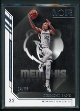 2022-23 DESMOND BANE 14/99 PANINI NOIR ASSOCIATION EDITION