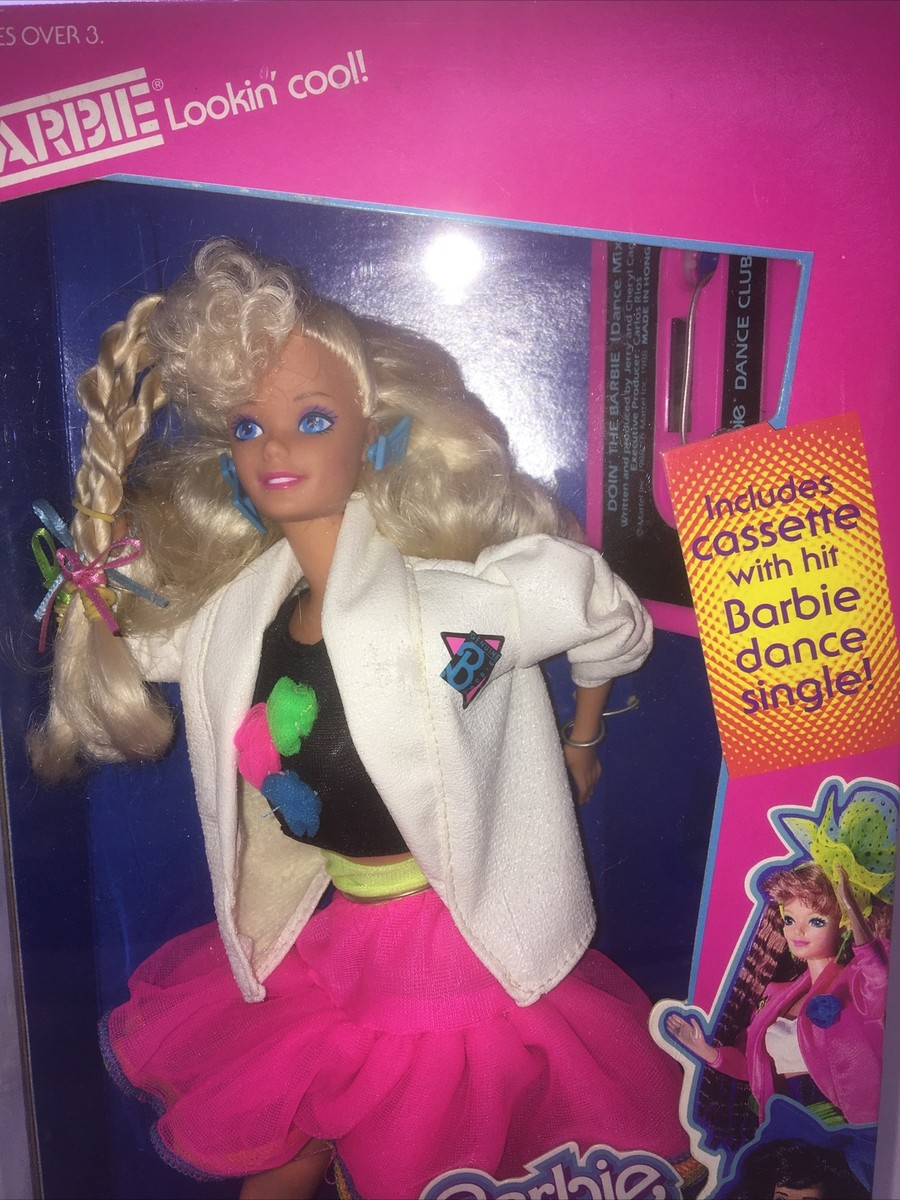 Roupa de boneca Barbie dance club mattel 1989 - Taffy Shop - Brechó de brinquedos