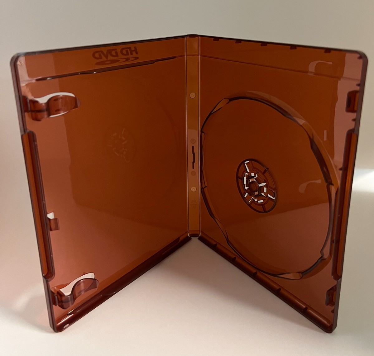 SALE! 2 HD Single 12mm DVD Cases Box With Logo, Burgundy Red SALE! 2 HD Single 12mm DVD Cases Box With Logo, Burgundy Red