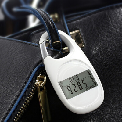 Schrittzähler mit Clip Einfach Pedometer Ohne Bluetooth/Ohne App/Ohne Handy