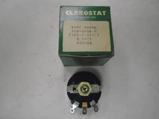 NEW! CLAROSTAT A58-3000 Potentiometer 3000 Ohms 3 Watts