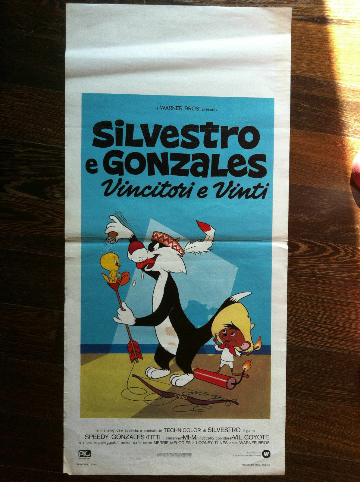 Locandina di SILVESTRO E GONZALES: VINCITORI E VINTI (1962)