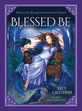 Blessed Be Oracle Tarot Cards Fortune Teller Gypsy Witch Pagan Salem Magic Seer