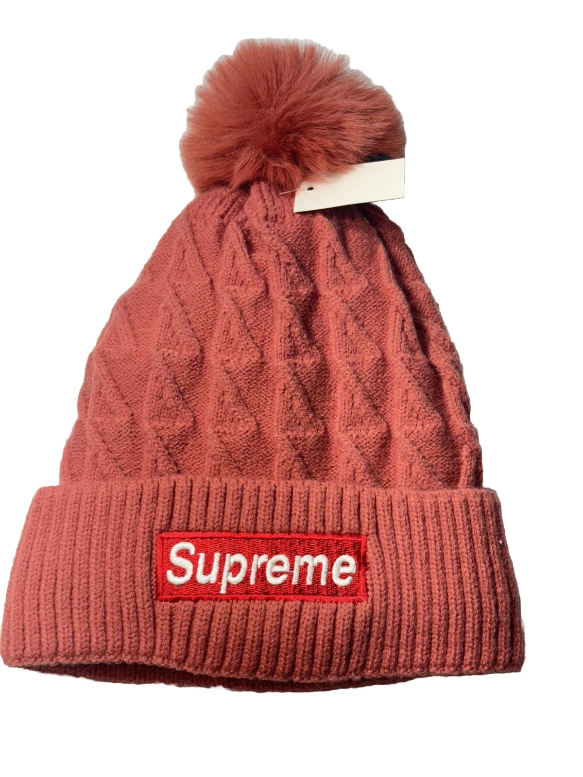 Chapeau d'hiver taille unique Supreme Beanie pour femmes