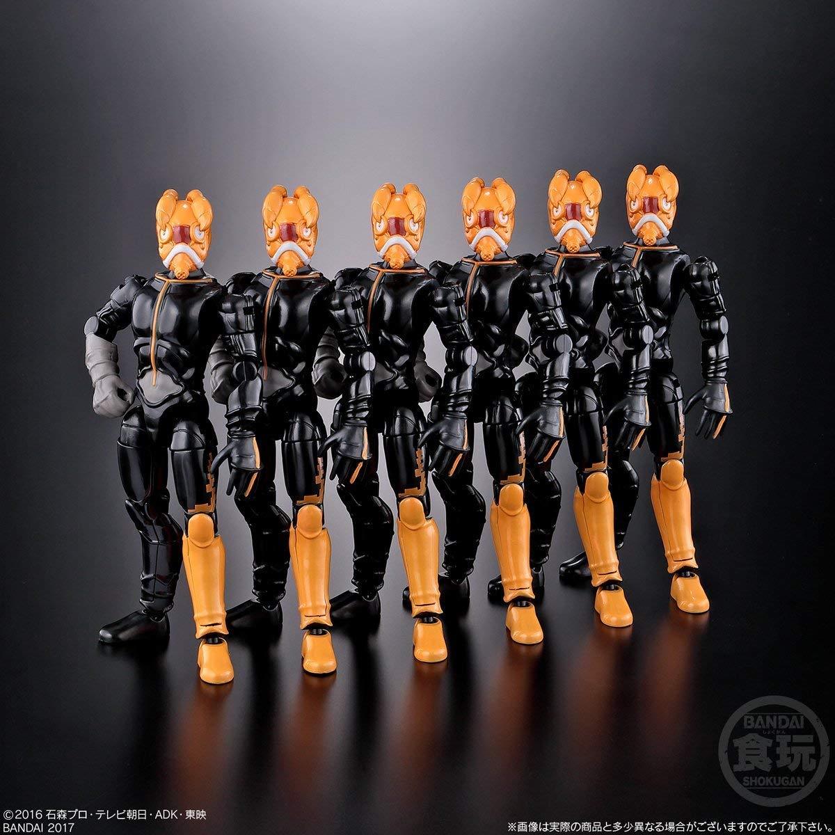 Premium Bandai So-Do Kamen Rider Ex-Aid Bugster virus 6 body set