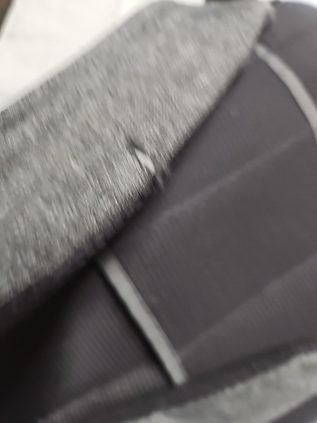 Vera Bradley Gray Backpack flower pattern lining - image 8