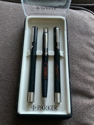Coffret Parker 3 Stylos : Plume, Bille Et Roller - Neuf Sans Emballage D'origine