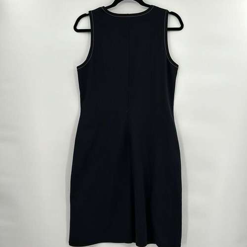 Patagonia Organic Cotton Black Tank Dress Women's Medium Sleeveless Athleisure - Picture 5 of 6