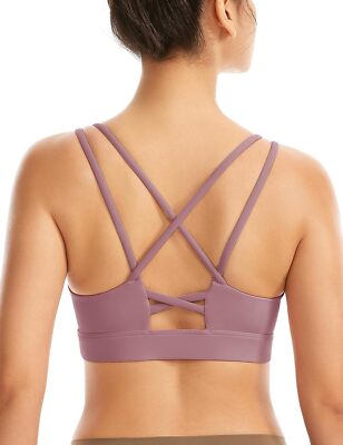 Maxbee Buttery Sports Bra Longline Crisscross Back with Medium
