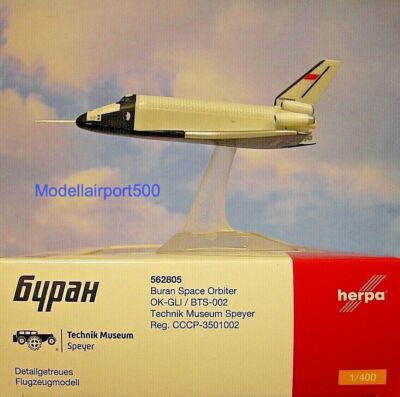 Herpa Wings 1:400   Buran Space Orbiter  CCCP 3501002   562805  Modellairport500