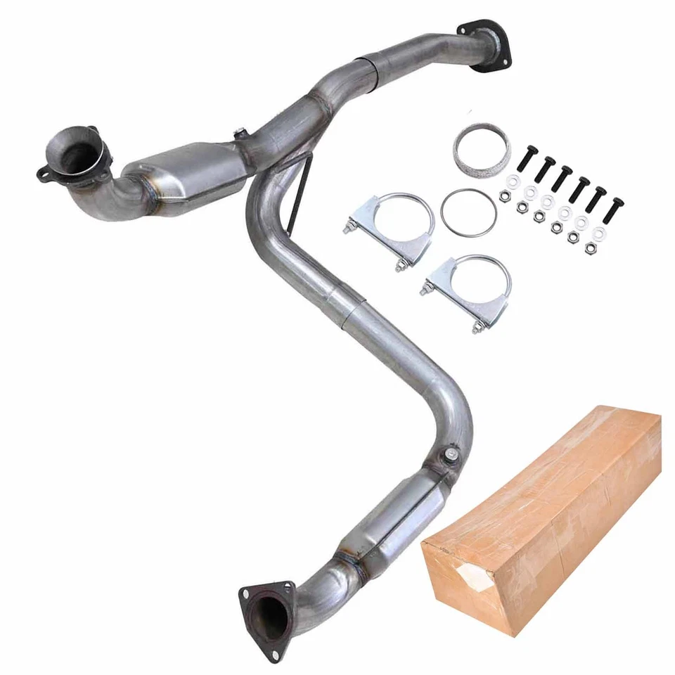 Catalytic Converter Set For Chevrolet Silverado 2500 HD 2011 - 2016 6.0L - Imagem 3 de 4
